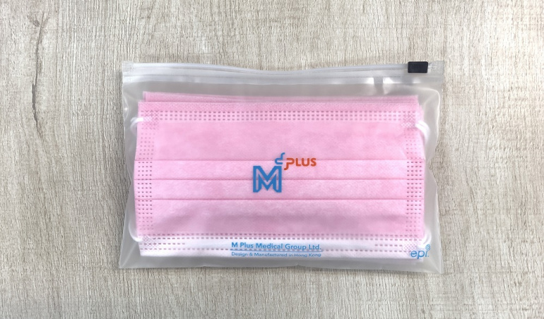 M Plus ASTM LV3 粉紅特別版三層不織布口罩 優先訂購表格